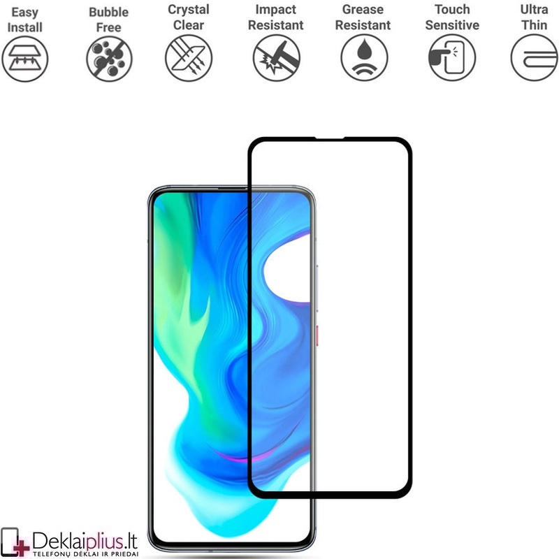 Apsauginis stikliukas per visą ekraną (Xiaomi Poco F2 Pro) Apsauginis stikliukas per visą ekraną (Xiaomi Poco F2 Pro)